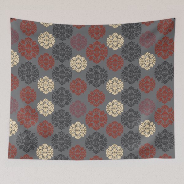Item preview, Vintage Retro Pattern Symmetrical Textured designed and sold by NayaChu.