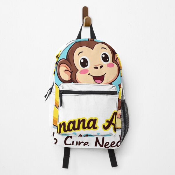 Item preview, Monkey Banana Addict – No Cure Needed Monkey Day designed and sold by SignumShop.