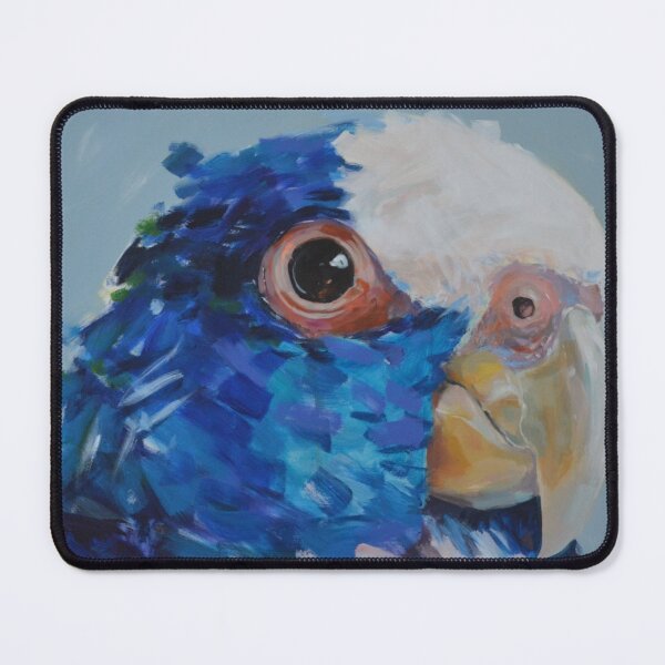 Item preview, Blue Cockatoo,  parrot painting. designed and sold by Cat Leonard.