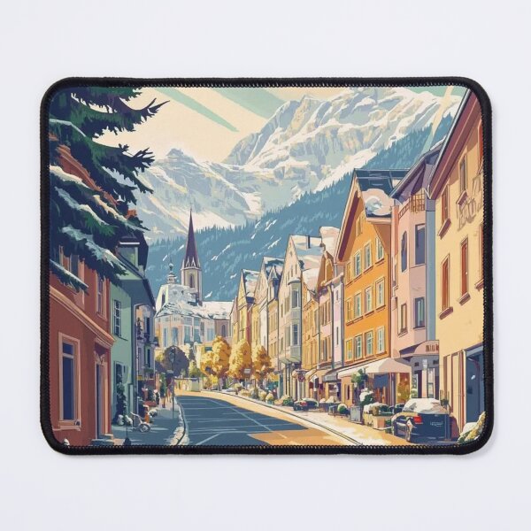 Item preview, Maria Alm Travel Poster, Perfect Gift for Travel Enthusiasts, Vintage Style Wall Art, Austria Wall art for home decor, Maria Alm print. Sticker designed and sold by Thegalleryshop1.