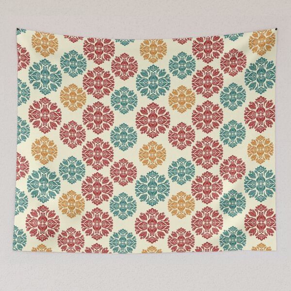 Item preview, Vintage Retro Pattern Symmetrical Textured designed and sold by NayaChu.