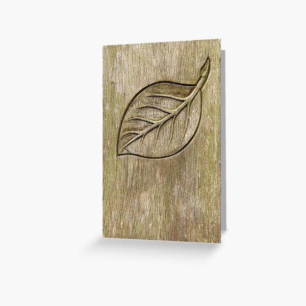 Item preview, Engraved leaf designed and sold by Gaspar Avila.