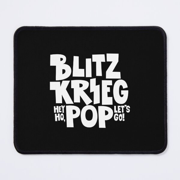 Item preview, Hey Ho, Let's Go - Ramones Blitzkrieg Bop Tribute Logo designed and sold by Boogosh.