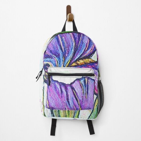 Item preview, Pink and purple iris designed and sold by Ginette Ash.