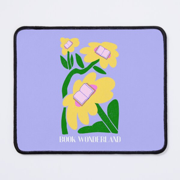 Item preview, Flower Book Wonderland - Floral Pattern Blue designed and sold by AJdodd.