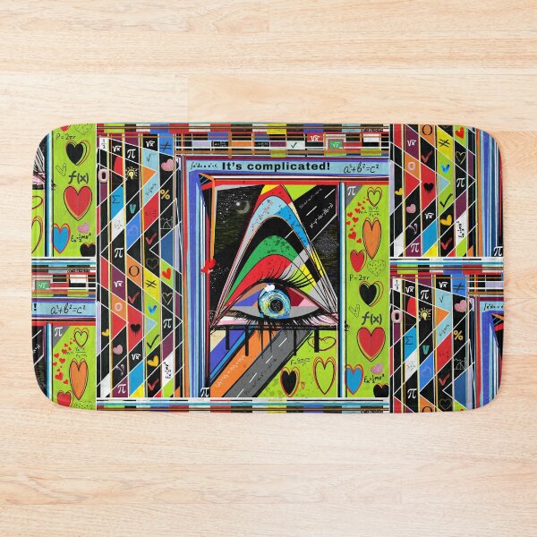 Item preview, It's Complicated, a gorgeous digital art piece designed and sold by Art With Impact – Statement Art & Apparel for Deep Thinkers.