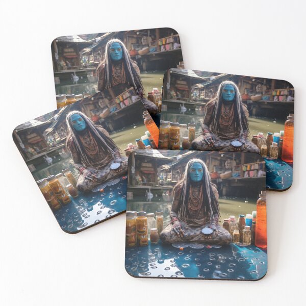 Item preview, Alien Herb Vendor in Manikaran designed and sold by iamshivanshsr.