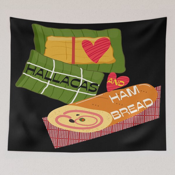 Item preview, I love hallacas and ham bread designed and sold by The-Blue-Feline.