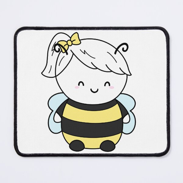 Item preview, Bee happy cute character designed and sold by stickbymeco.