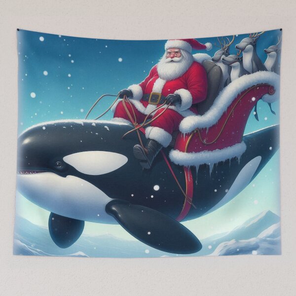 Item preview, Santa and his Orca designed and sold by Wayne Thomson.