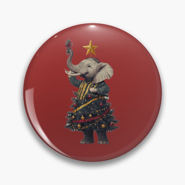 Item preview, Christmas Elephant Classic T-shirt  designed and sold by leylakidesign.