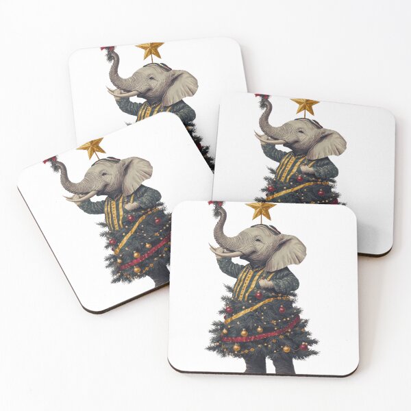Item preview, Christmas Elephant Classic T-shirt  designed and sold by leylakidesign.