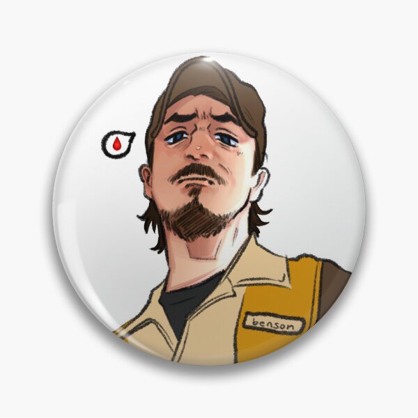 Item preview, Benson The Passenger pin (2/2) designed and sold by kimscomics.