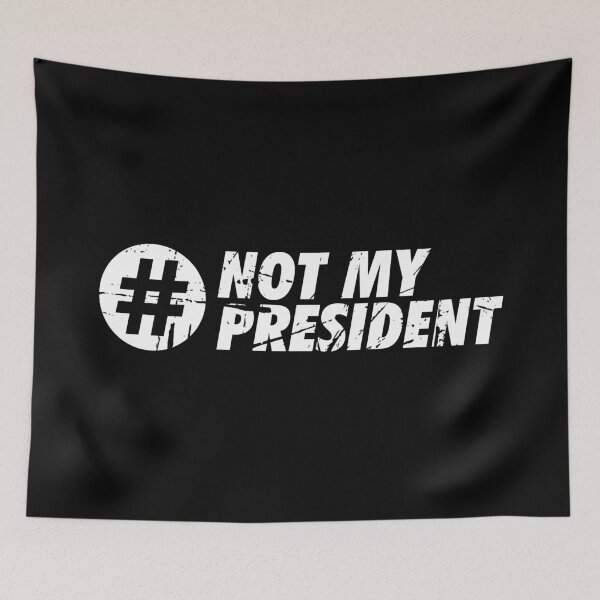 Item preview, Trump - Not My President (Distressed) designed and sold by vanzone-studio.