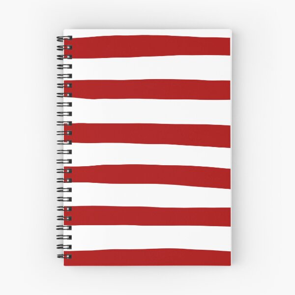 Item preview, Uneven Stripes in Red and White designed and sold by LAEC-Shop.