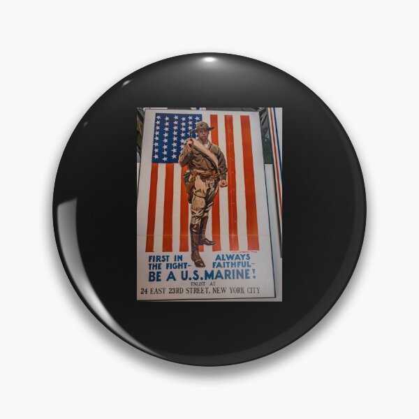 Item preview, Marine Recruiting Poster designed and sold by Thaddeus Zajdowicz.