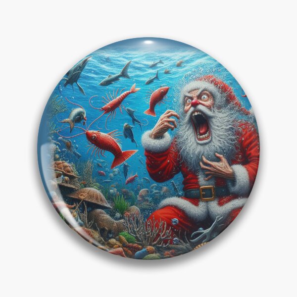 Item preview, Crazy Santa designed and sold by Wayne Thomson.