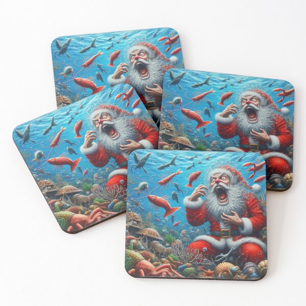 Item preview, Crazy Santa designed and sold by Wayne Thomson.