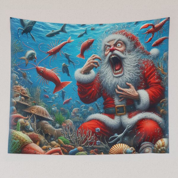 Item preview, Crazy Santa designed and sold by Wayne Thomson.