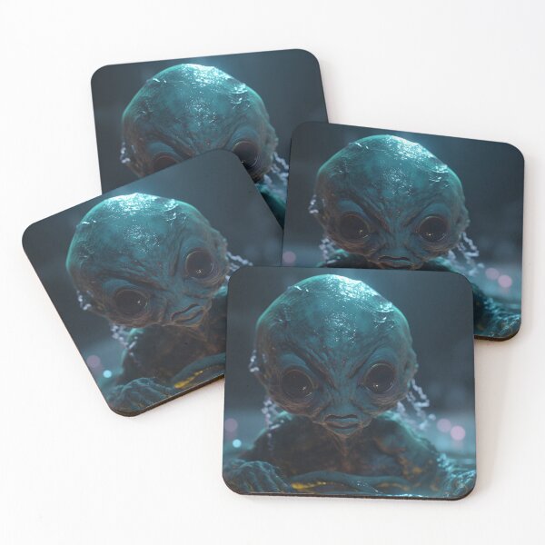Item preview, Baby Grey Alien designed and sold by CosmicBlesedEye.
