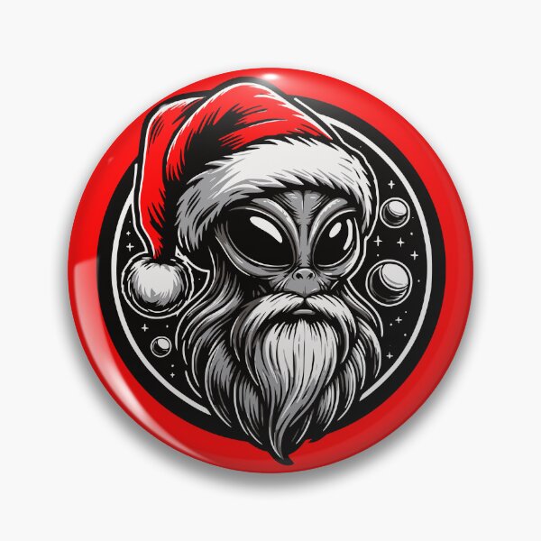 Item preview, Alien Santa Claus designed and sold by roswellboutique.