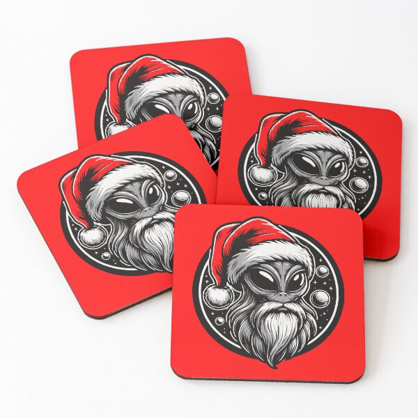 Item preview, Alien Santa Claus designed and sold by roswellboutique.