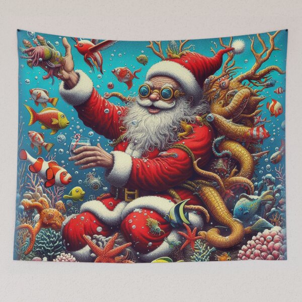 Item preview, Groovy  Santa designed and sold by Wayne Thomson.