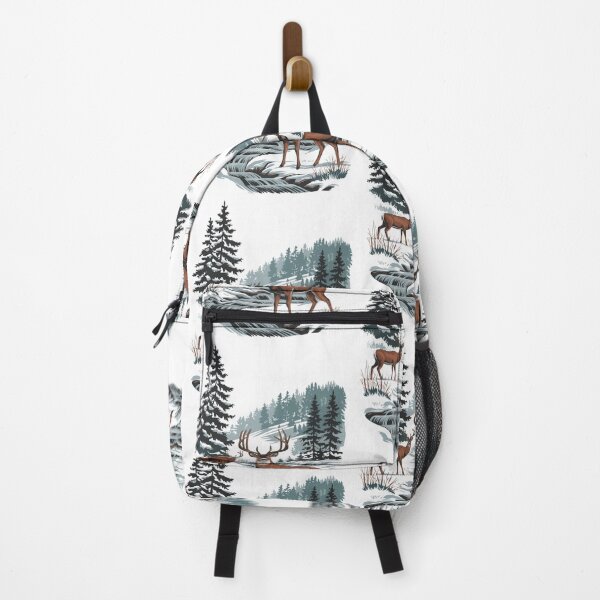 Item preview, Deer in the Winter Snowy Forest designed and sold by TheCatmeow2000.