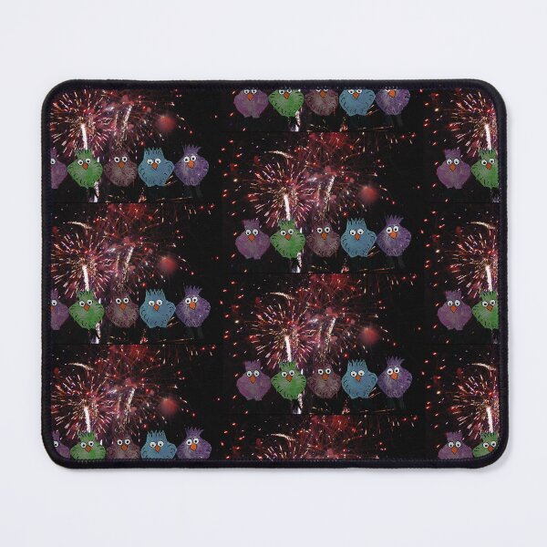 Item preview, The glitter chicken sisters watching fireworks  designed and sold by Lauracolleen3.