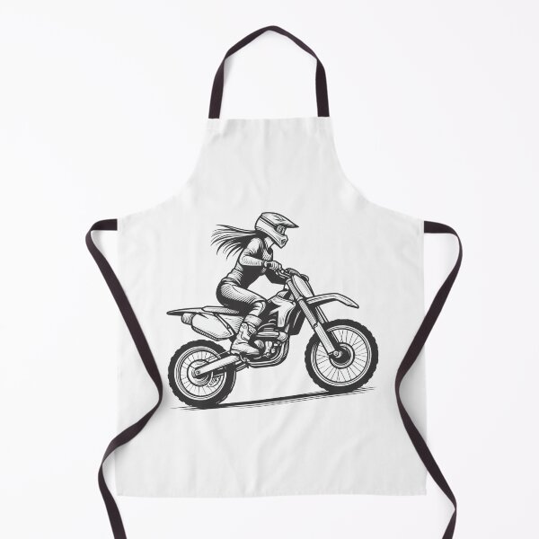 Item preview, MotoCross Lady, Woman on motorcycle, Girl on Dirt Bike designed and sold by Cr320.