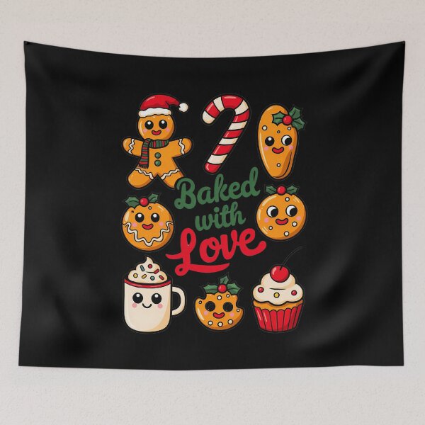 Item preview, Baked with Love: Guaranteed To Sweeten Your Holiday designed and sold by elynne9.