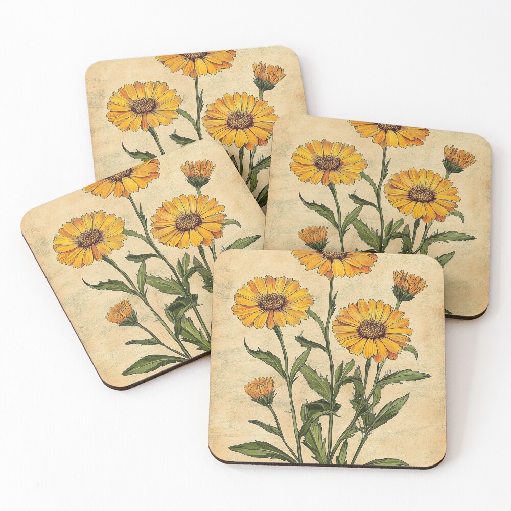 Item preview, Coasters (Set of 4) designed and sold by dabblerscorner.