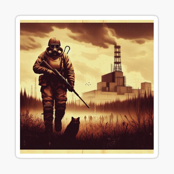 Artikel-Vorschau von Stalker Call of Chernobyl - Stalker-Fan-Art Poster, designt und verkauft von EXPLORUS.