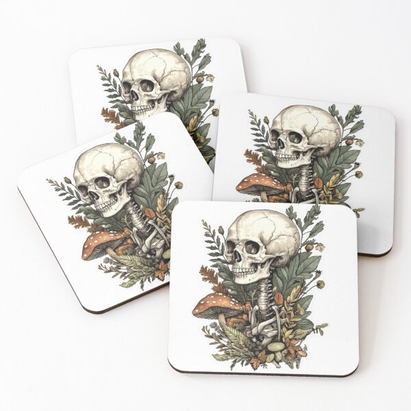 Item preview, Skull and Botany designed and sold by 2Shooze.