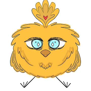Artwork thumbnail, Resting Bird by dotdrify