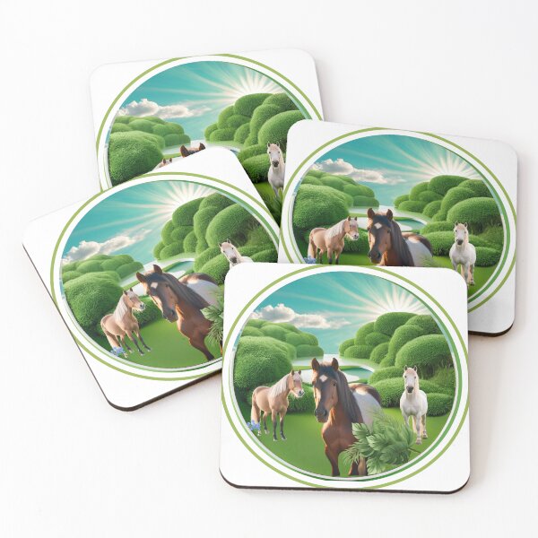 Item preview, Happy Horses designed and sold by Hevensgarden.