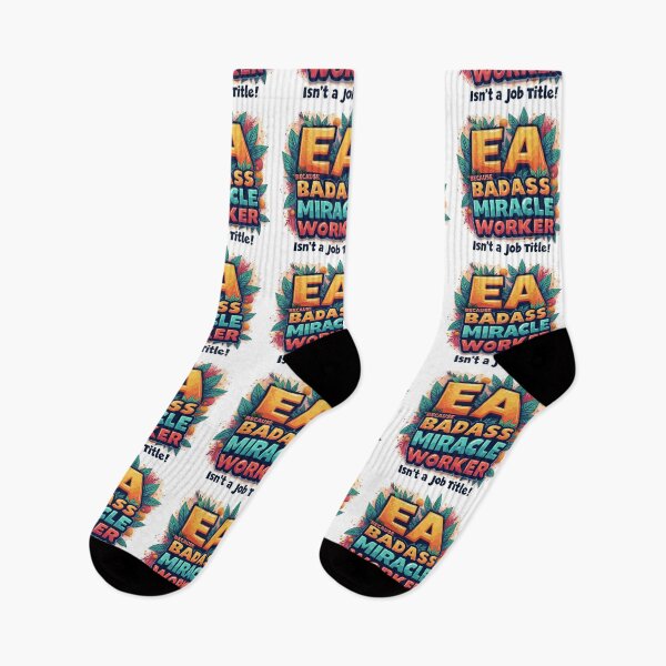 Item preview, Executive Assistant EA Because Badass Miracle Worker Isn't A Job Title!  designed and sold by TeesYouWant.