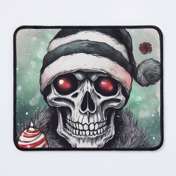 Item preview, Christmas and Holiday Skeleton - Watercolor & Ink 26 designed and sold by KBMediaArt.