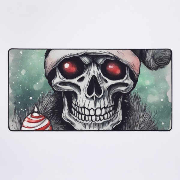 Item preview, Christmas and Holiday Skeleton - Watercolor & Ink 26 designed and sold by KBMediaArt.
