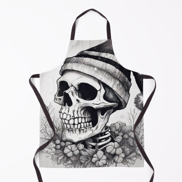 Item preview, Christmas and Holiday Skeleton - Watercolor & Ink 27 designed and sold by KBMediaArt.