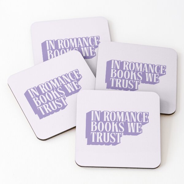 Item preview, In Romance Books We Trust designed and sold by katreadsitshop.