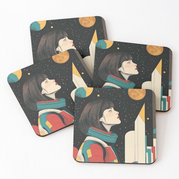 Item preview, Cosmic Chanteuse designed and sold by Retro Type.
