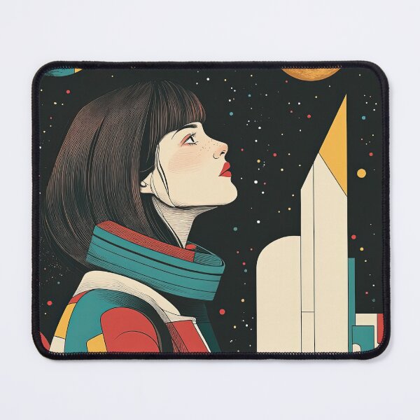 Item preview, Cosmic Chanteuse designed and sold by Retro Type.