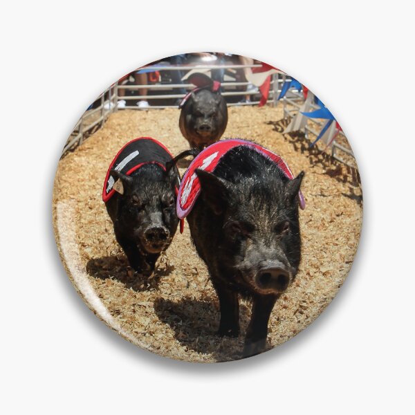 Item preview, Piggies Race to the Finish! designed and sold by heatherfriedman.