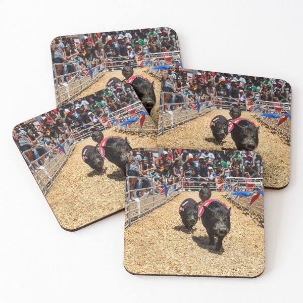 Item preview, Piggies Race to the Finish! designed and sold by heatherfriedman.