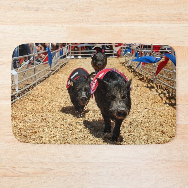 Item preview, Piggies Race to the Finish! designed and sold by heatherfriedman.