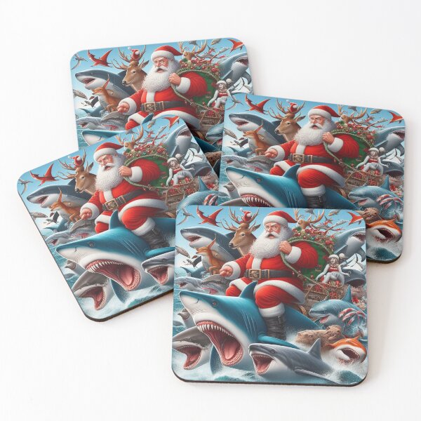 Item preview, Santa, Sharks and more designed and sold by Wayne Thomson.