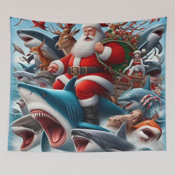 Item preview, Santa, Sharks and more designed and sold by Wayne Thomson.