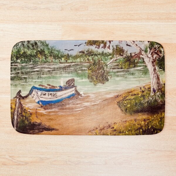 Item preview, Boat at the Beach designed and sold by TinaJostDesigns.