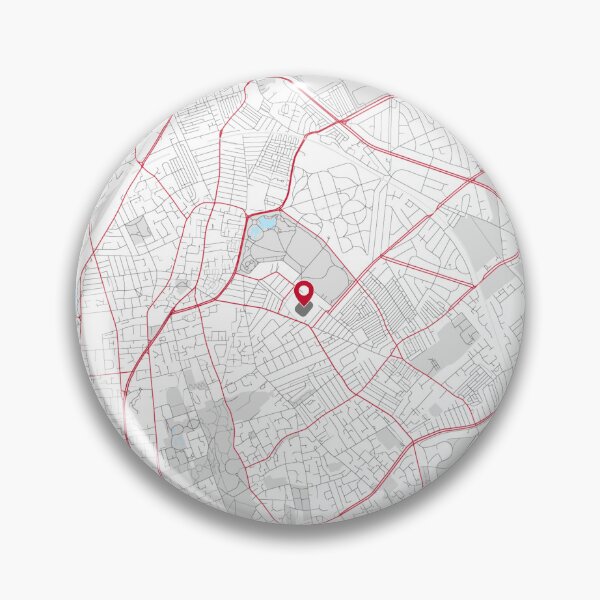 Item preview, Anfield Map Print - Liverpool FC Historic Home Ground designed and sold by HNRYdesign.